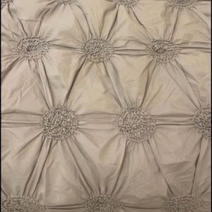 Levetex baby willow crib bedding set in grey